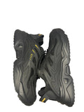 Black & Yellow Chunky Retro Trainers – Bold Streetwear Style | Size UK 6