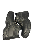 Black Leather Titan Safety Work Boots – Durable High‑Top Style | Size UK 6