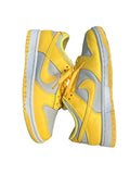 Yellow & Pale Grey Low‑Top Trainers — Classic Casual Style — Size UK 5.5